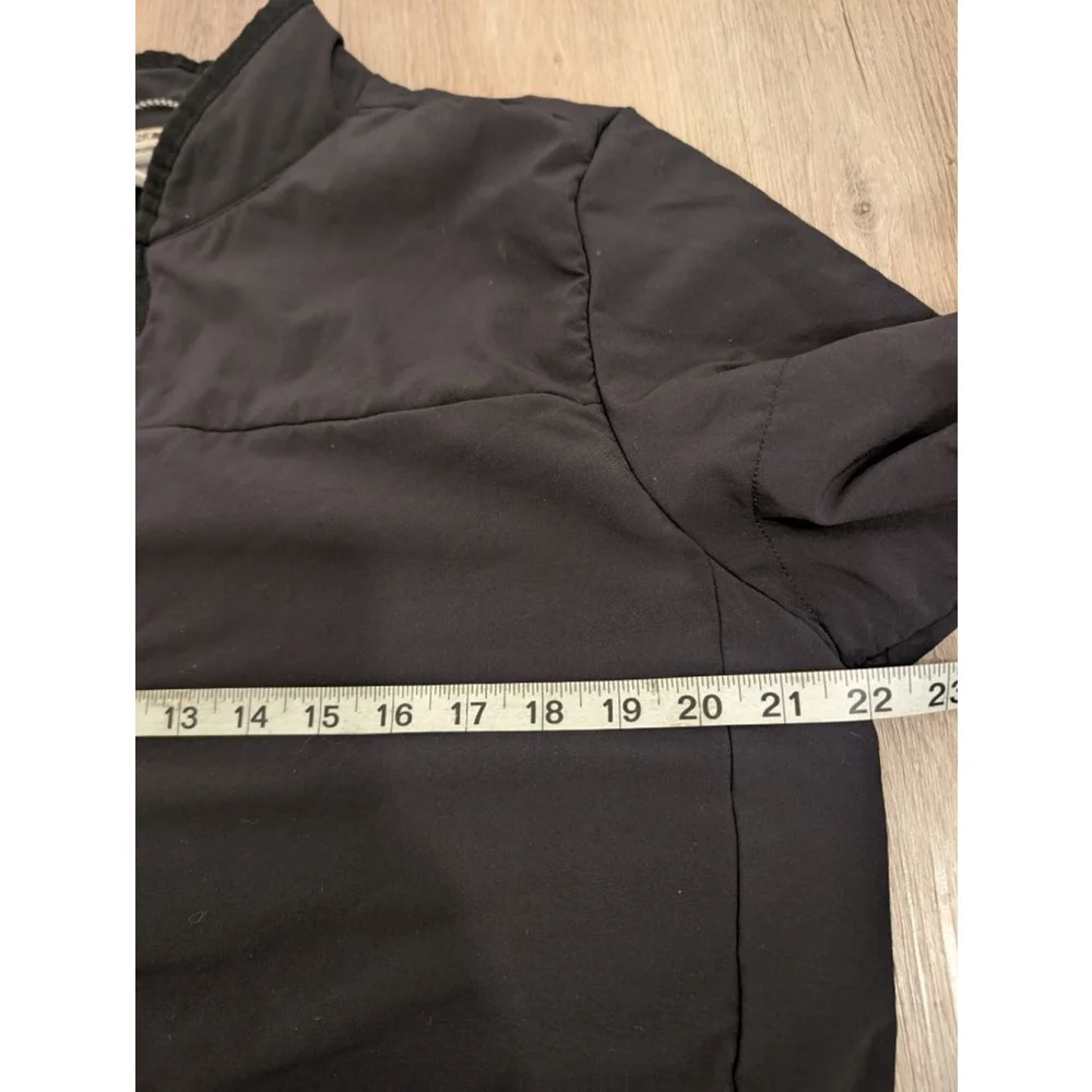 The North Face Mountain Sweatshirt Pullover Mens Lightweight Jacket M Black